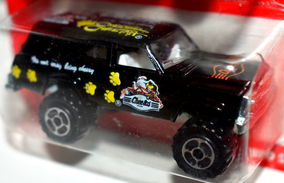Majorette Road Eaters Series - Cheetos set with the 57 Chevy Bel Air and Jeep Wagoneer