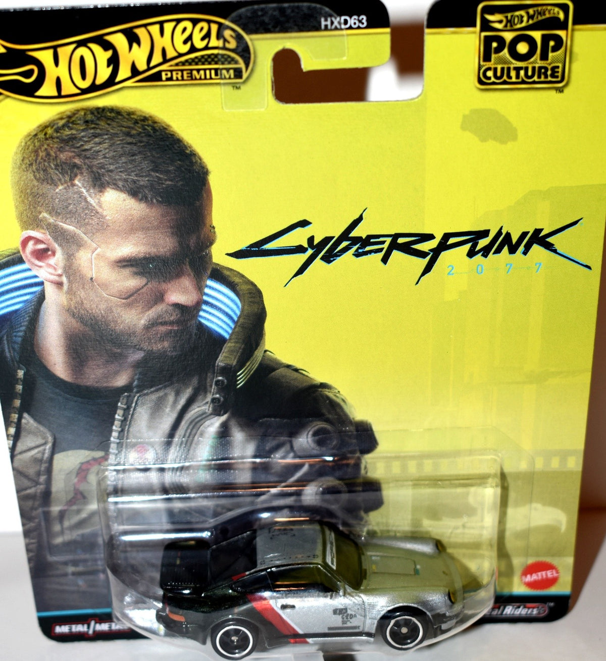 Hot Wheels Premium - Pop Culture - Cyberpunk Porsche 911 Turbo (930)