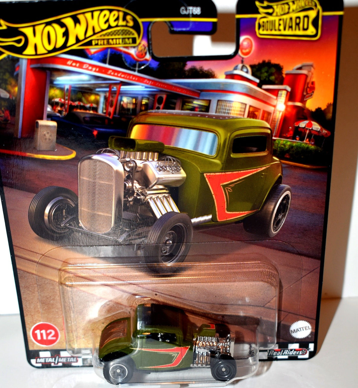 Hot Wheels Premium - Boulevard - 3 Window 32 Deuce Coupe