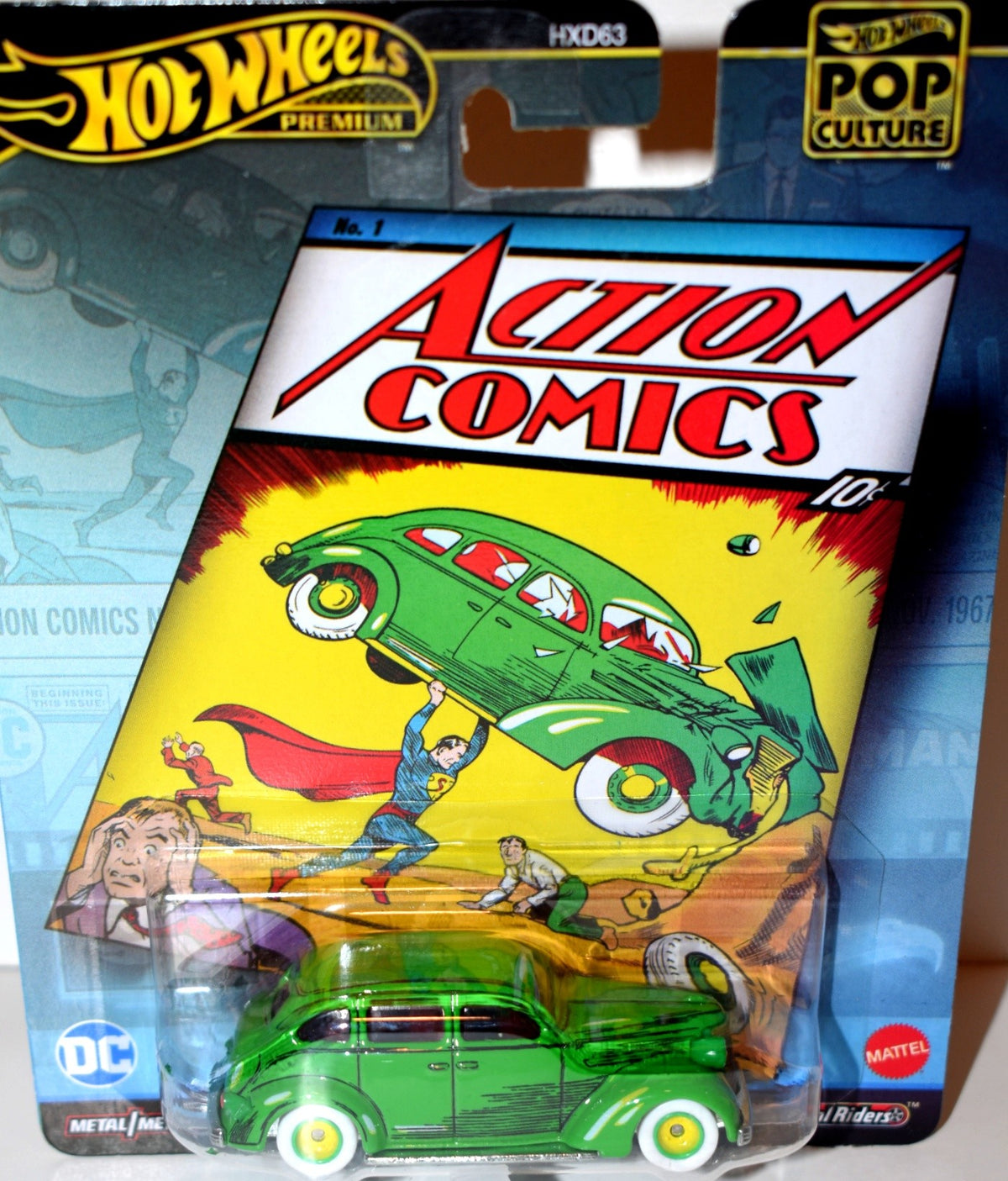 Hot Wheels - Pop Culture - Action Comics No1 Action Sedan