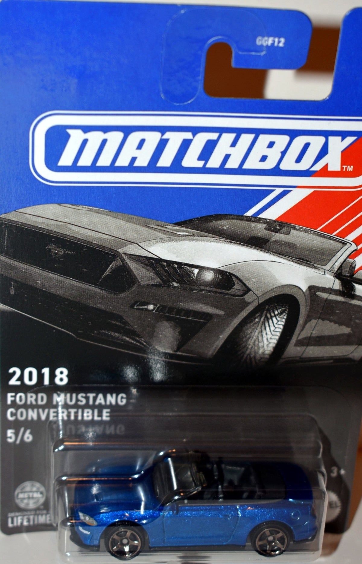 Matchbox Convertibles Series - 2018 Ford Mustang Convertible