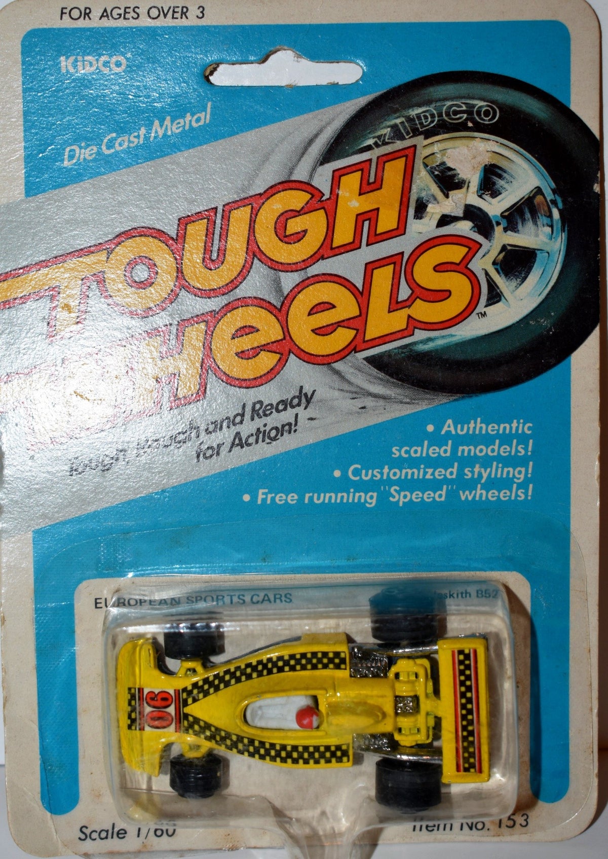 Kidco - European Racing Cars - Hesketh 852 (Error Card)