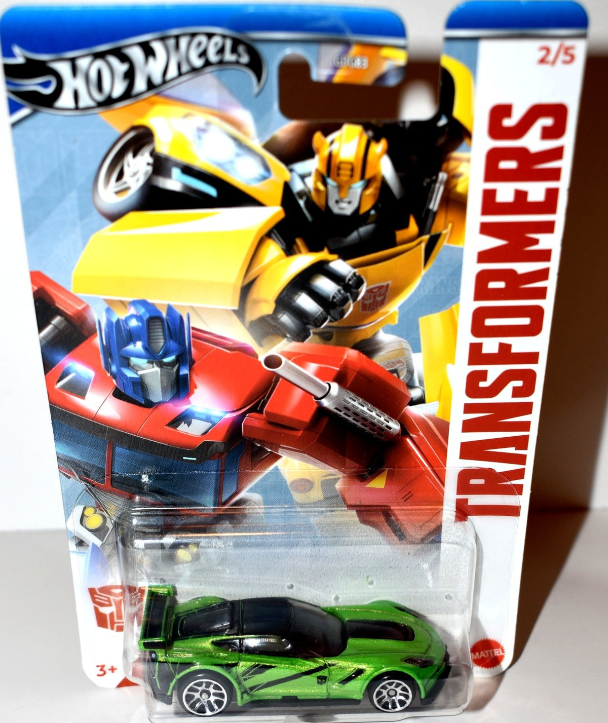 Hot Wheels Transformers - Chevrolet Corvette C7-R