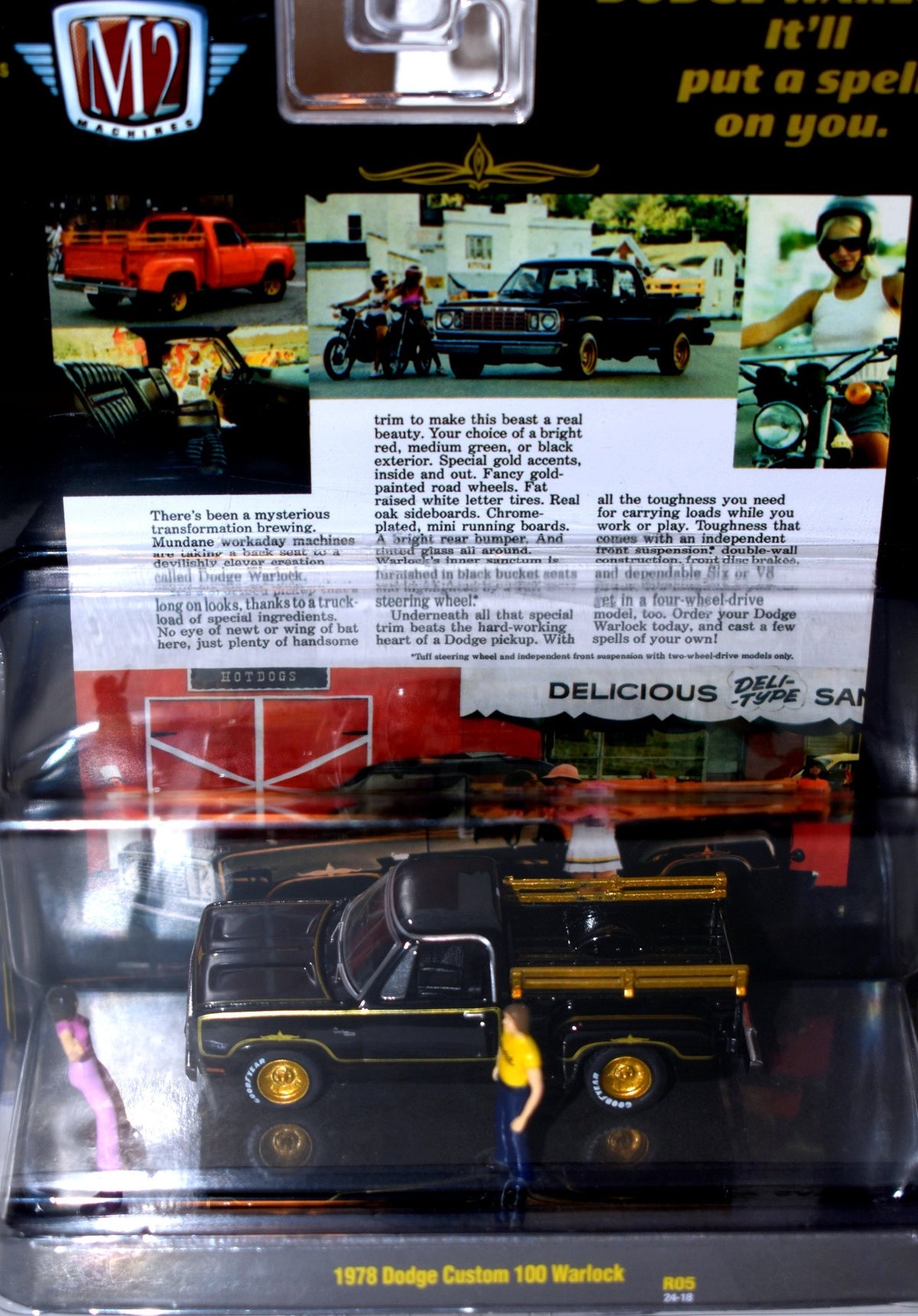 M2 Diorama Sets - 1978 Dodge Custom 100 Warlock
