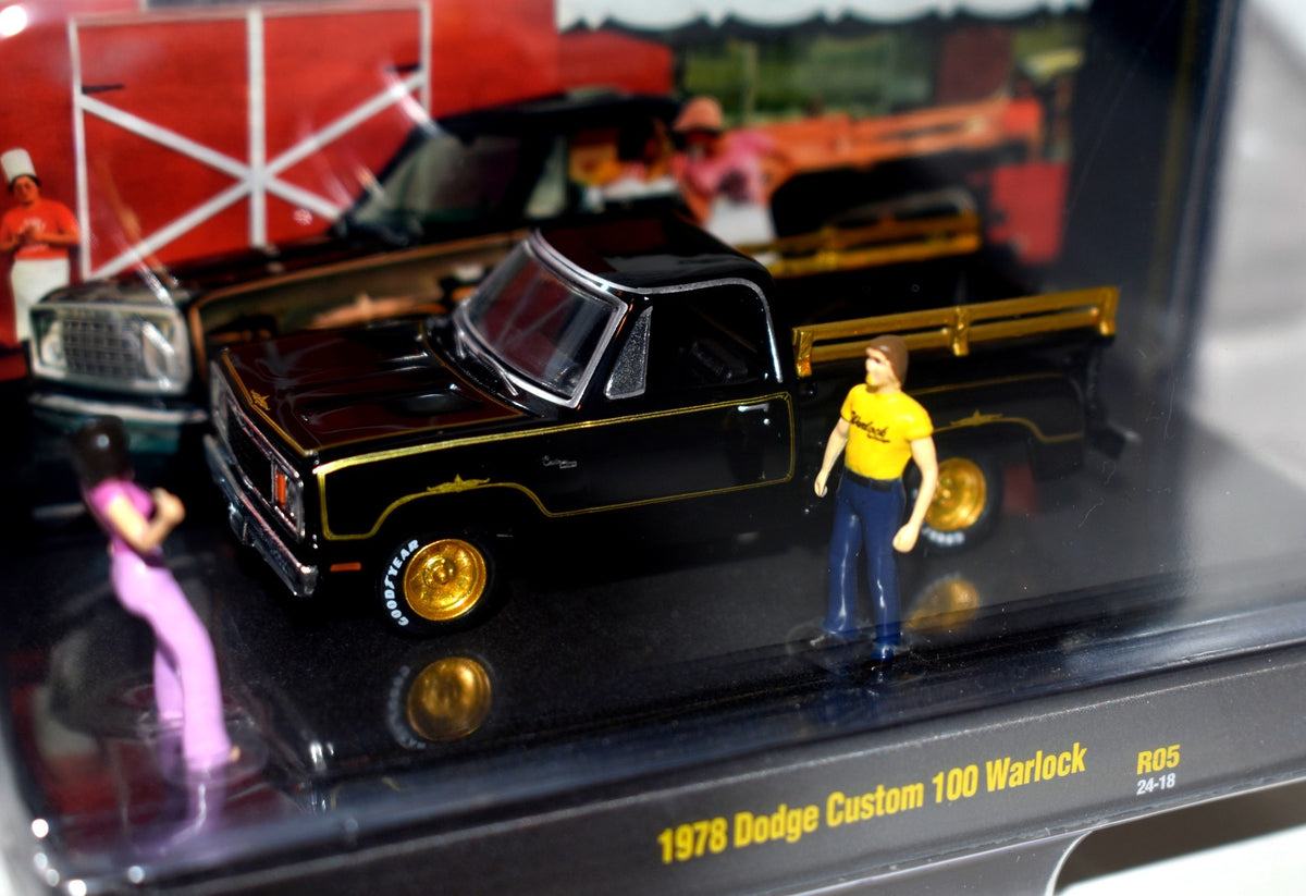 M2 Diorama Sets - 1978 Dodge Custom 100 Warlock