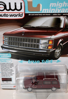 Auto World - 1986 Dodge Caravan MiniVan