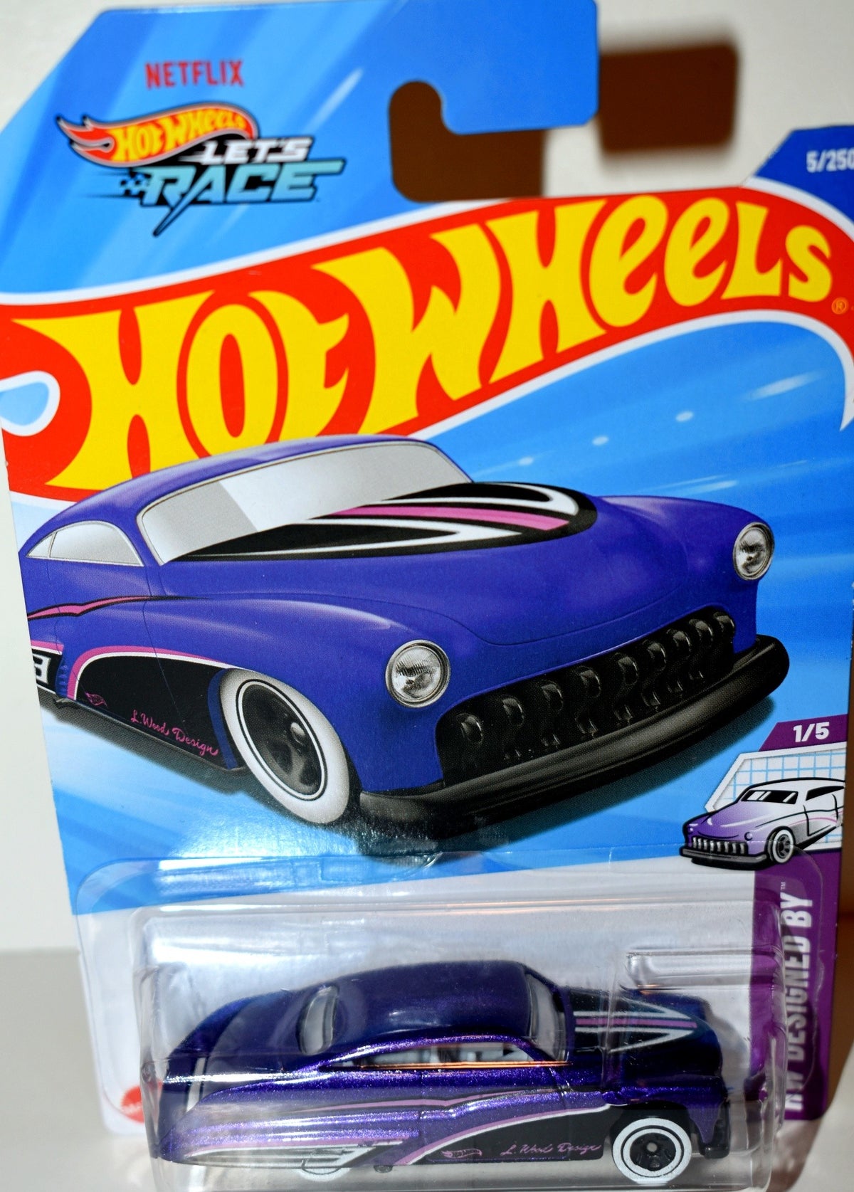 Hot Wheels Purple Passion Merc Lead Sled