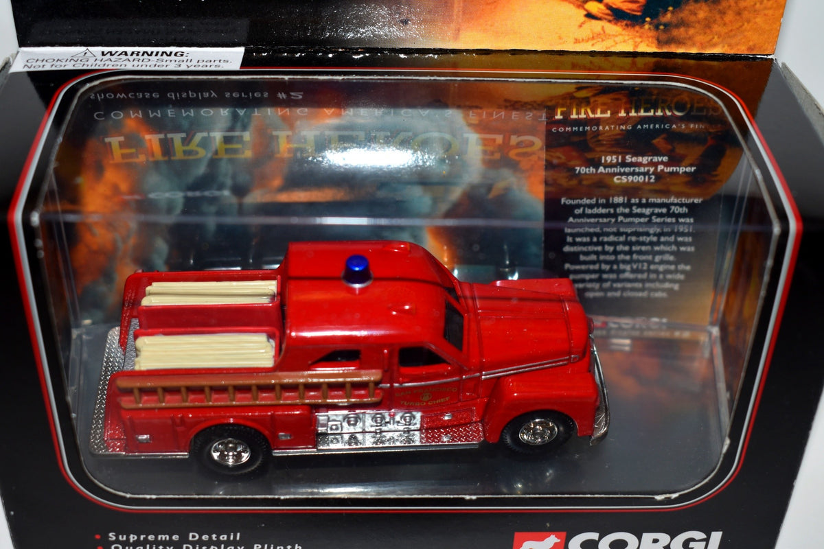 Corgi  1951 Seagrave 70th Anniversary Pumper - San Francisco, CA Fire Department