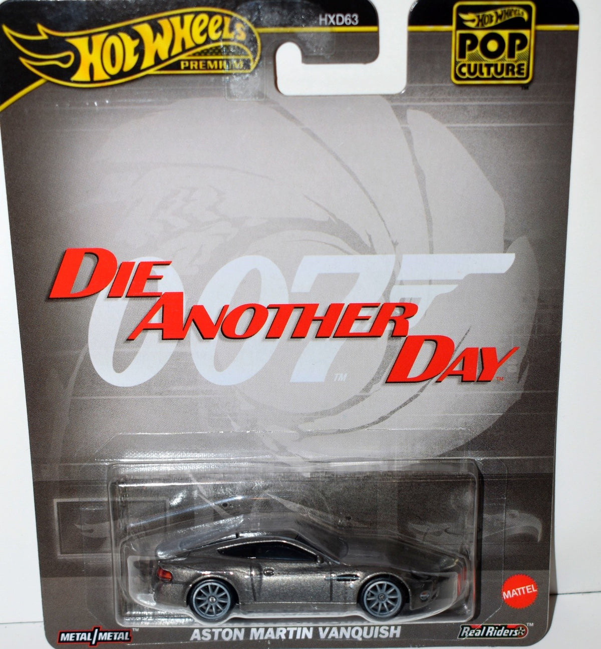 Hot Wheels Premium - James Bond Die Another Day - Aston Martin Vanquish