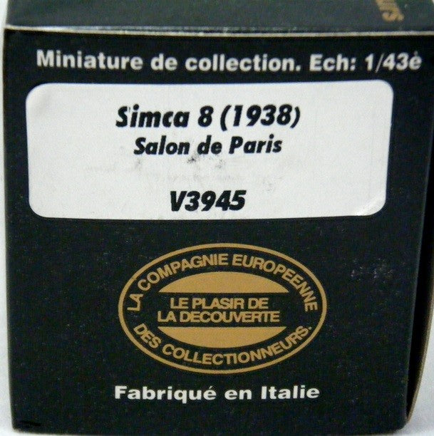Brumm (V3945) 1938 Simca 8 Sedan