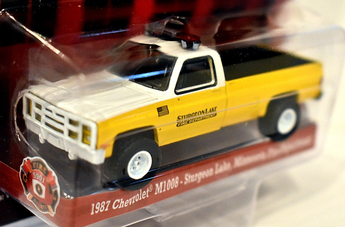 Greenlight Fire & Rescue - 1987 Chevy M1008 Pickup - Sturgeon Lake, MN Fire Dept