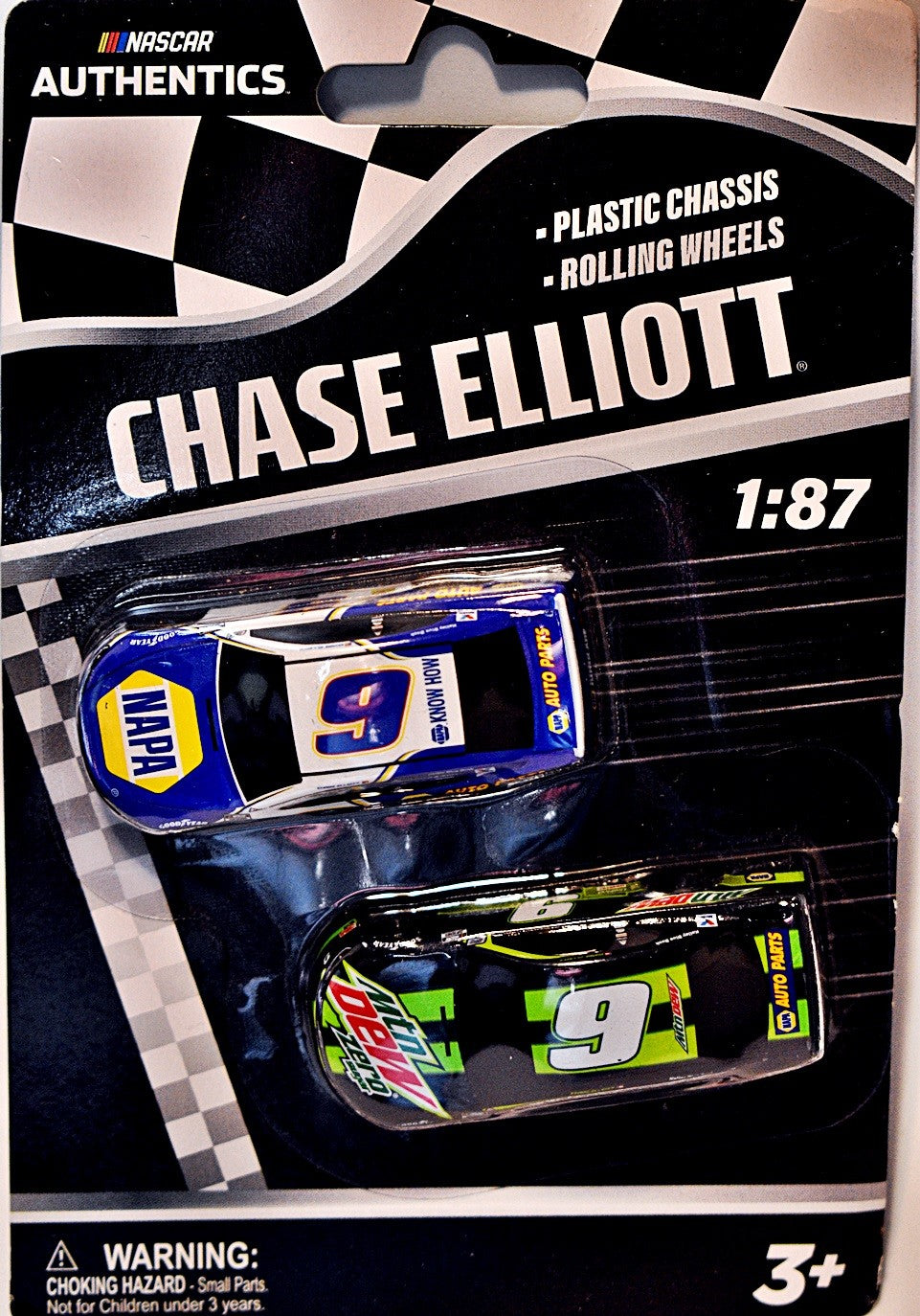 Lionel NASCAR Authentics: Chase Elliott HO Scale Chevrolet Camaro Stock Car Set