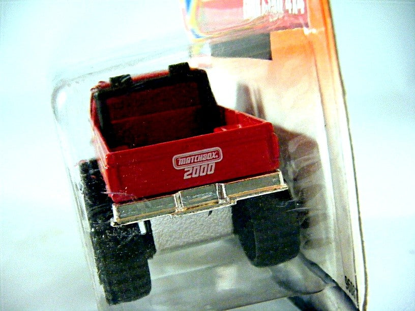 Matchbox 2000 Millennium Logo Chase Series Ford F-150 4x4 Lifeguard Pickup Truck