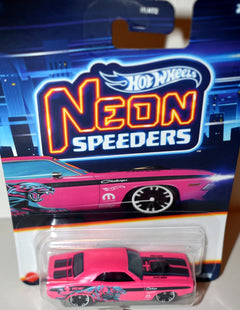 Hot Wheels Neon Speeders - One for the Ladies! 1970 Dodge Hemi Challenger
