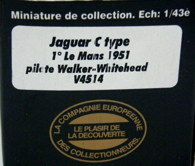Brumm (V4514) 1953 Jaguar C Type LeMans Race Car