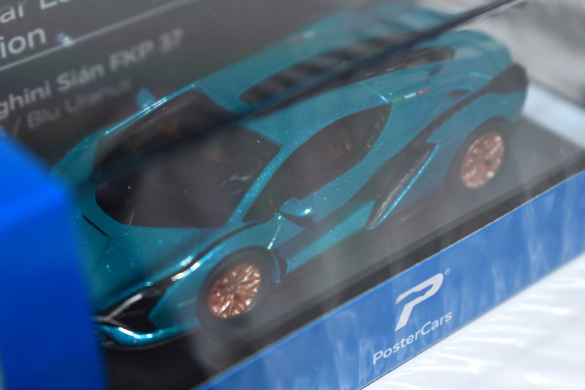 KiNSMART PosterCars - Hypercar League Collection - Lamborghini Sian FKP 37