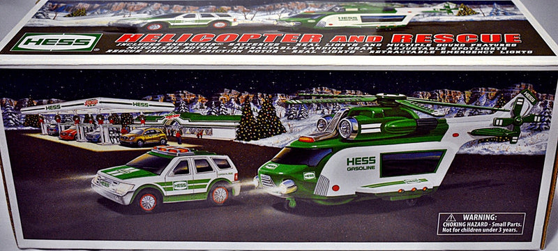 Hess 2012 - Helicopter and Rescue Vehicle