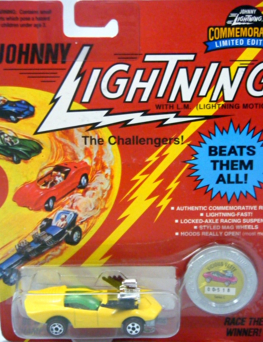 Johnny Lightning Commemoratives Chevrolet Vicious Vette Corvette
