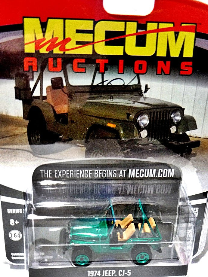 Greenlight Mecum Auctions - Green Machine - 1974 Jeep CJ-5