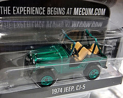 Greenlight Mecum Auctions - Green Machine - 1974 Jeep CJ-5