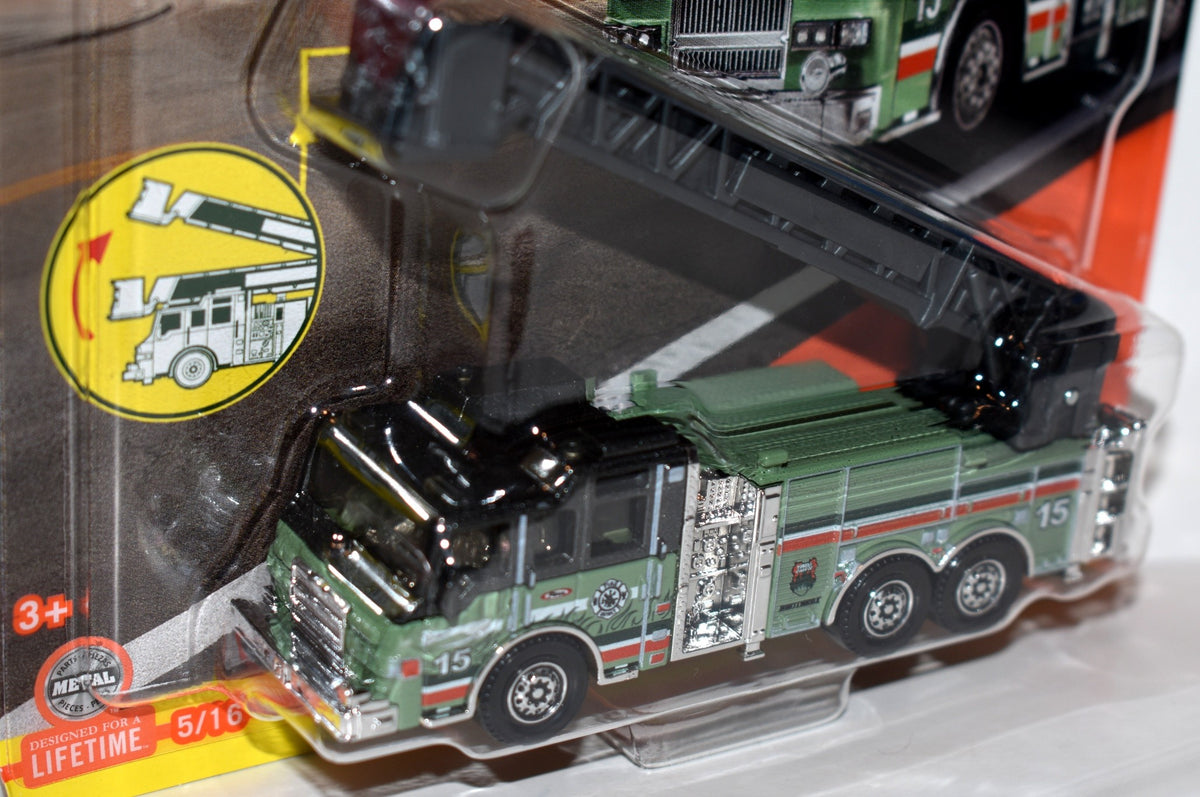 Matchbox Working Rigs Pierce Velocity Aerial Ladder Fire Truck
