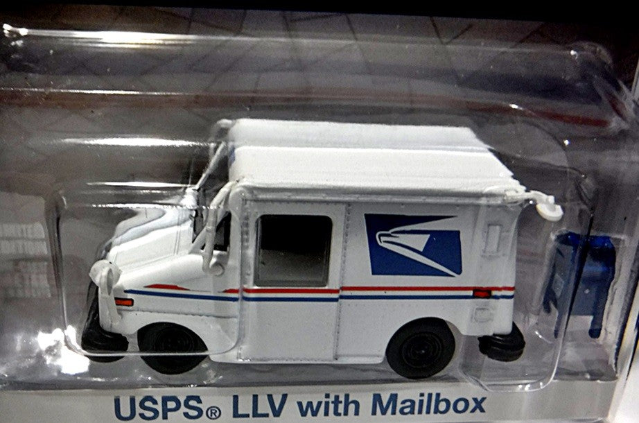 Greenlight Hobby Exclusives - USPS LLV Delivery Van with Mailbox