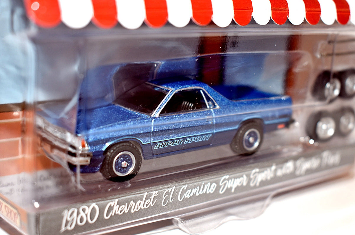 Greenlight Hobby Shop - 1980 Chevrolet El Camino SS with spare tires