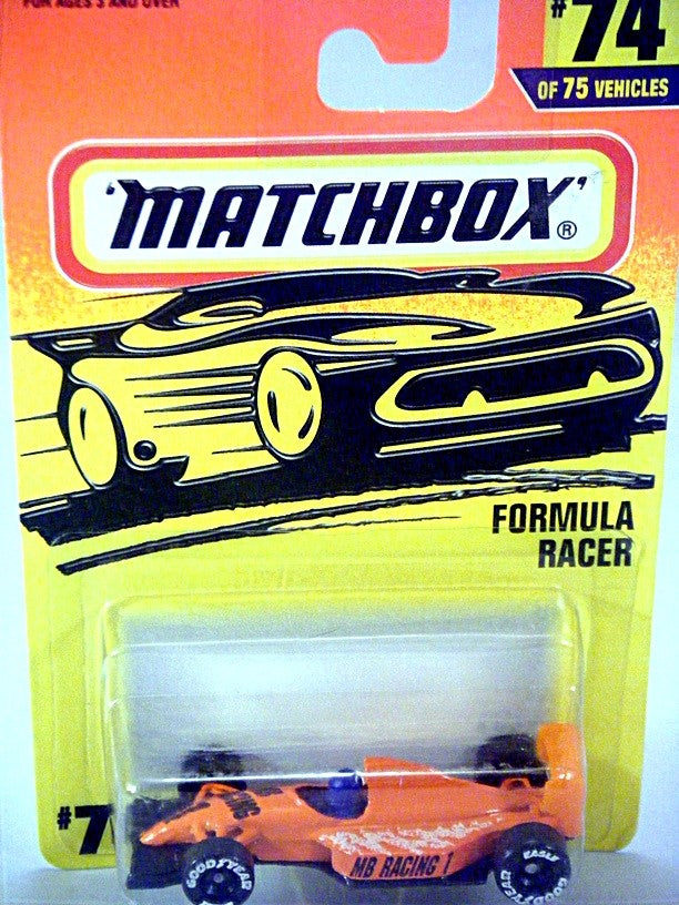 Matchbox Grand Prix Open Wheel Race Car