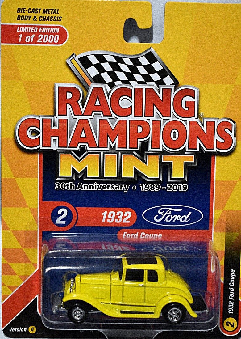 Racing Champions Mint Series - Limited Edition 30th Anniversary - 1932 Ford 5 Window Deuce Coupe