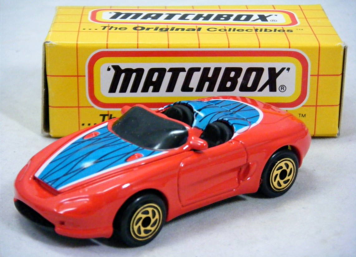 Matchbox: Ford Mustang Mach III Concept Car (Gold Wheel variation)