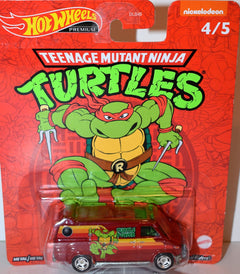 Hot Wheels Premium - Teenage Mutant Ninja Turtles - Raphael Custom GMC Panel Van