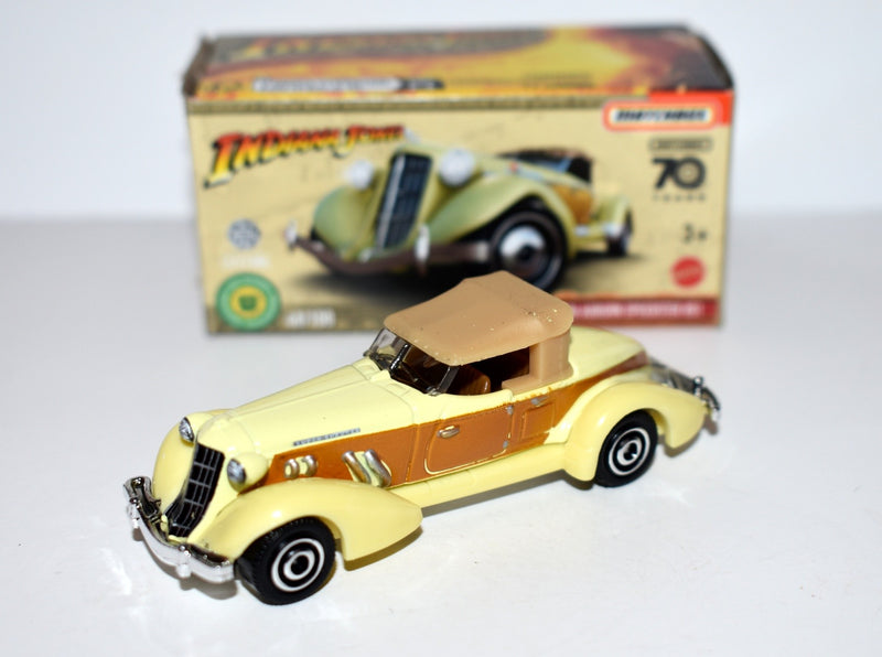 Matchbox - Indiana Jones - 1936 Auburn Speedster 851