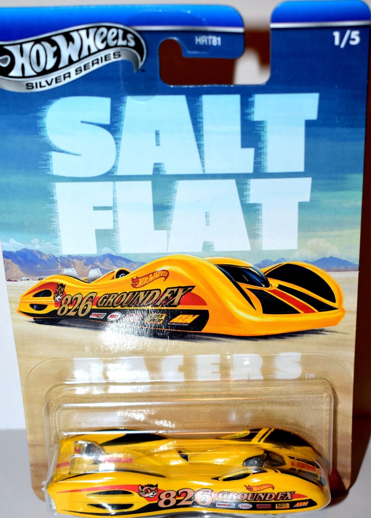 Hot Wheels Silver Series - Salt Flat - Ground FX Streamliner