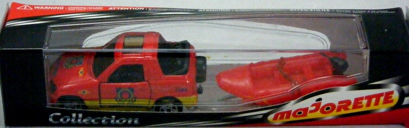 Majorette Trailers Series - Toyota Rav 4 with Inflatable Boat