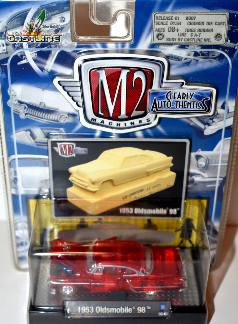 M2 Machines Clearly Authentic - 1953 Oldsmobile 98 - see through body