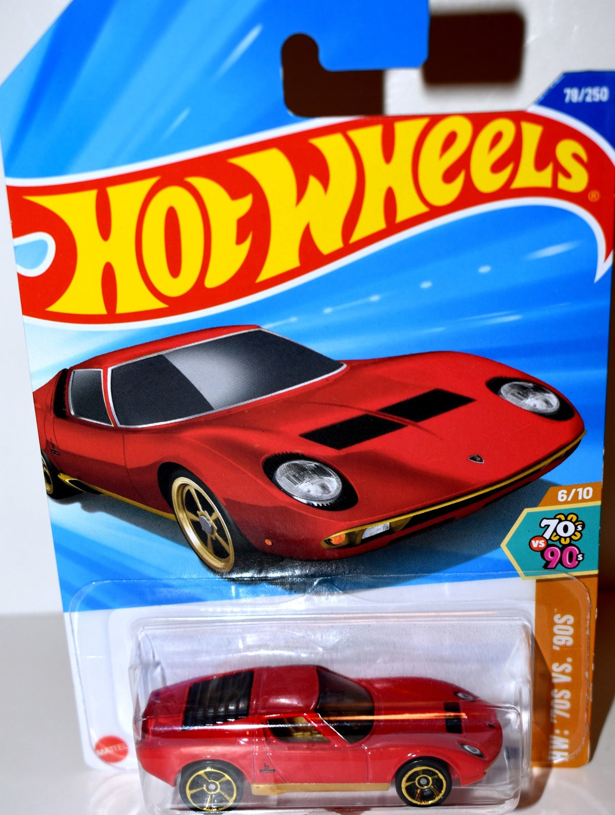 Hot Wheels - 1971 Lamborghini Miura SV