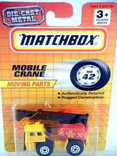 Matchbox - Mobile Crane