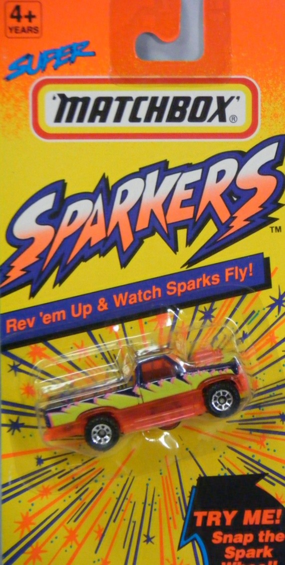 Matchbox - Sparkers - Dodge Dakota Pickup Truck