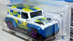 Hot Wheels - New for 2025 - Drift Ender Custom Land Rover Defender 90 Twin Turbo Police Truck