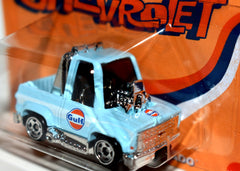 Hot Wheels Silver Series - Tooned - Gulf Racing 1983 Chevy Silverado Squarebody