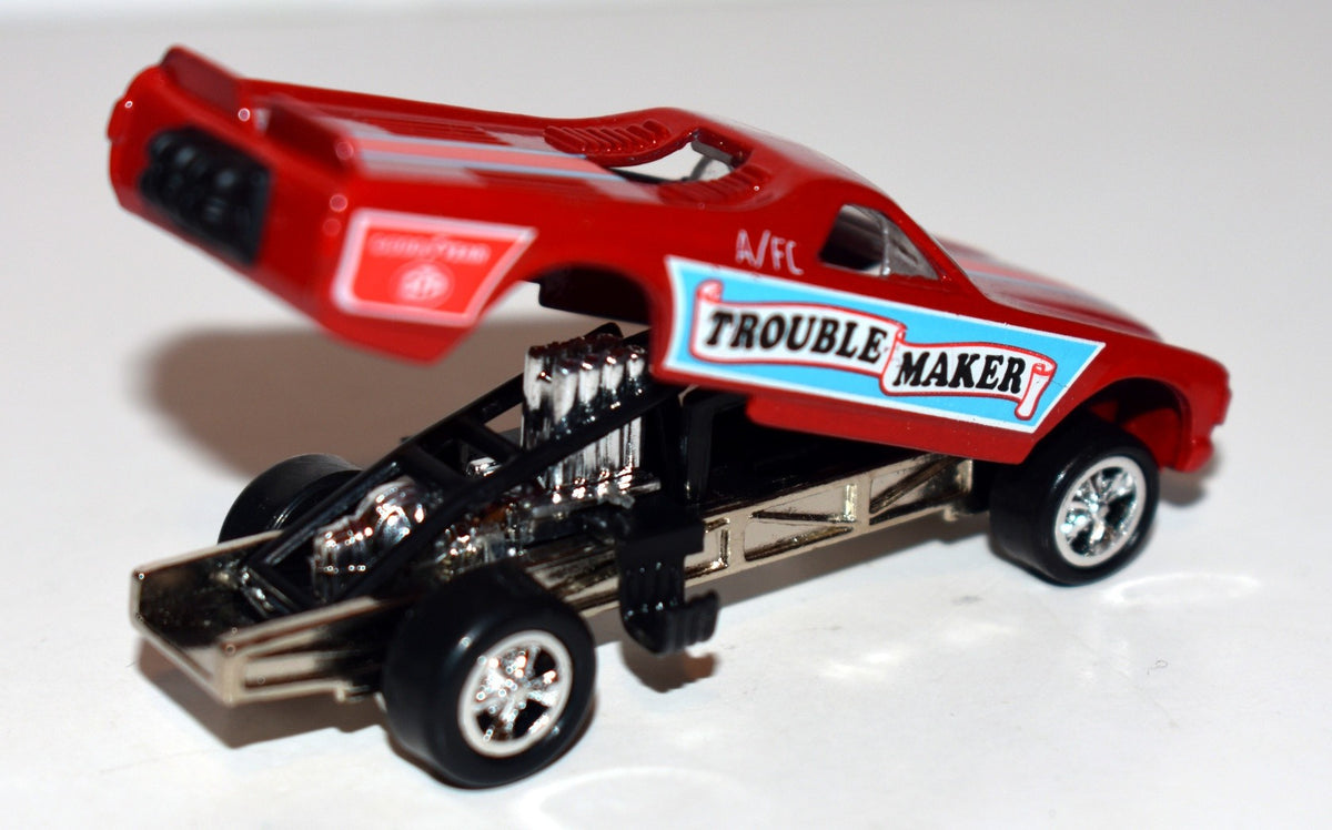 Johnny Lightning - Wacky Winners - Tom Daniel's Trouble Maker Chevy El Camino Funny Car