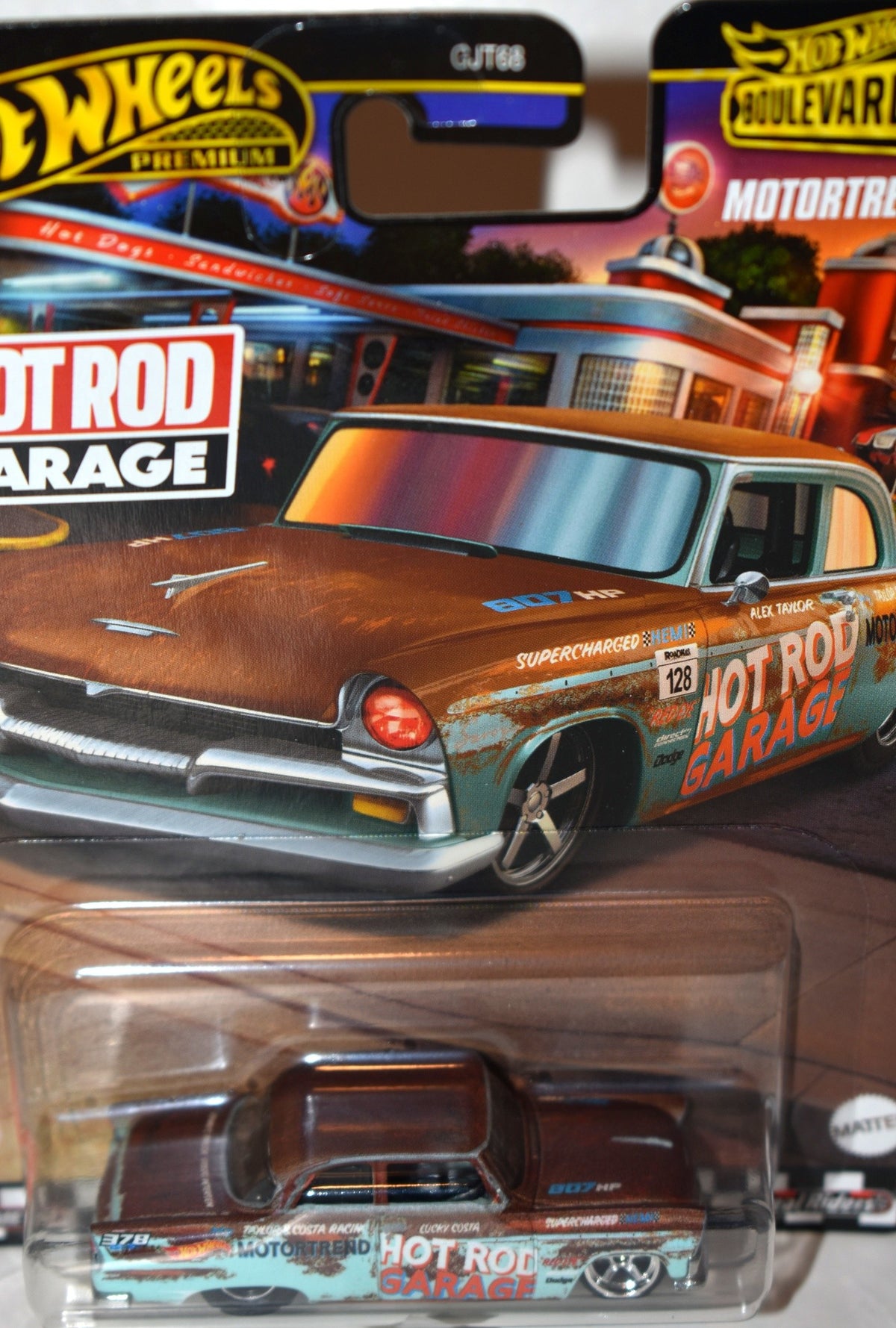 Hot Wheels - Premium - Boulevard - Roadkill Garage 1955 Plymouth Savoy