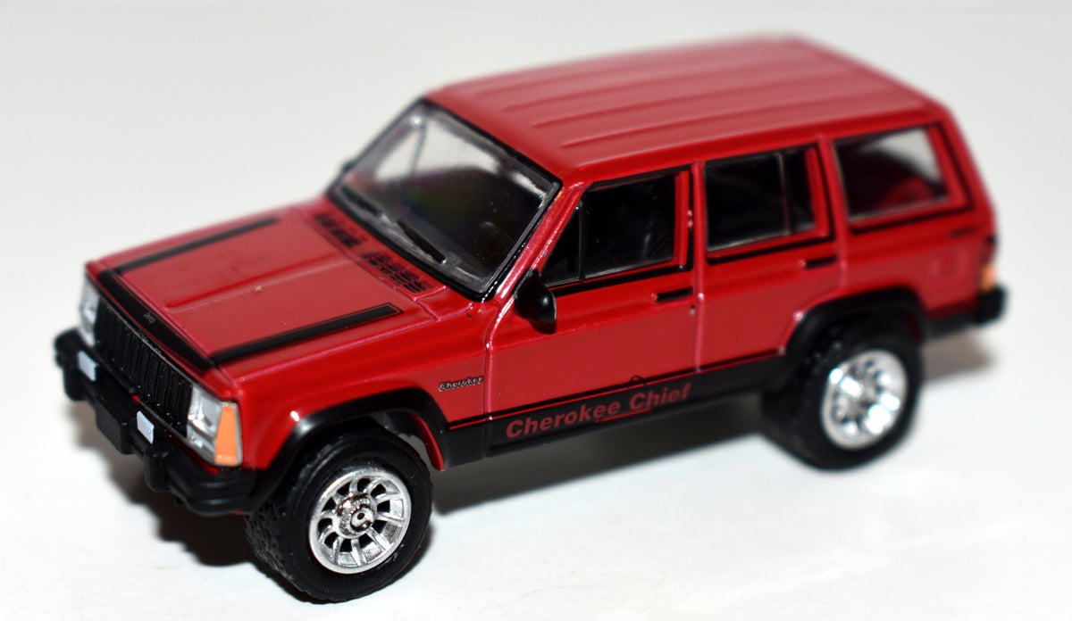 Greenlight Vintage Auto Ads - 1984 Jeep Cherokee Chief