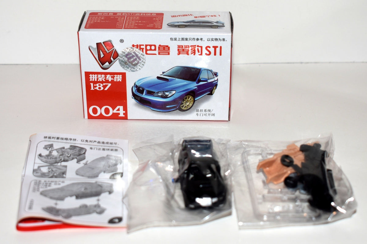 4D Toys - (004) Subaru WRX STi Model Kit