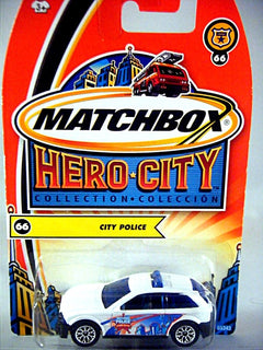 Matchbox City Police Car