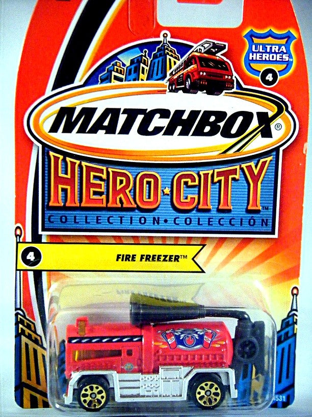 Matchbox Fire Freezer Custom Fire Vehicle