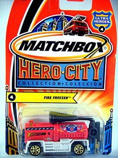Matchbox Fire Freezer Custom Fire Vehicle