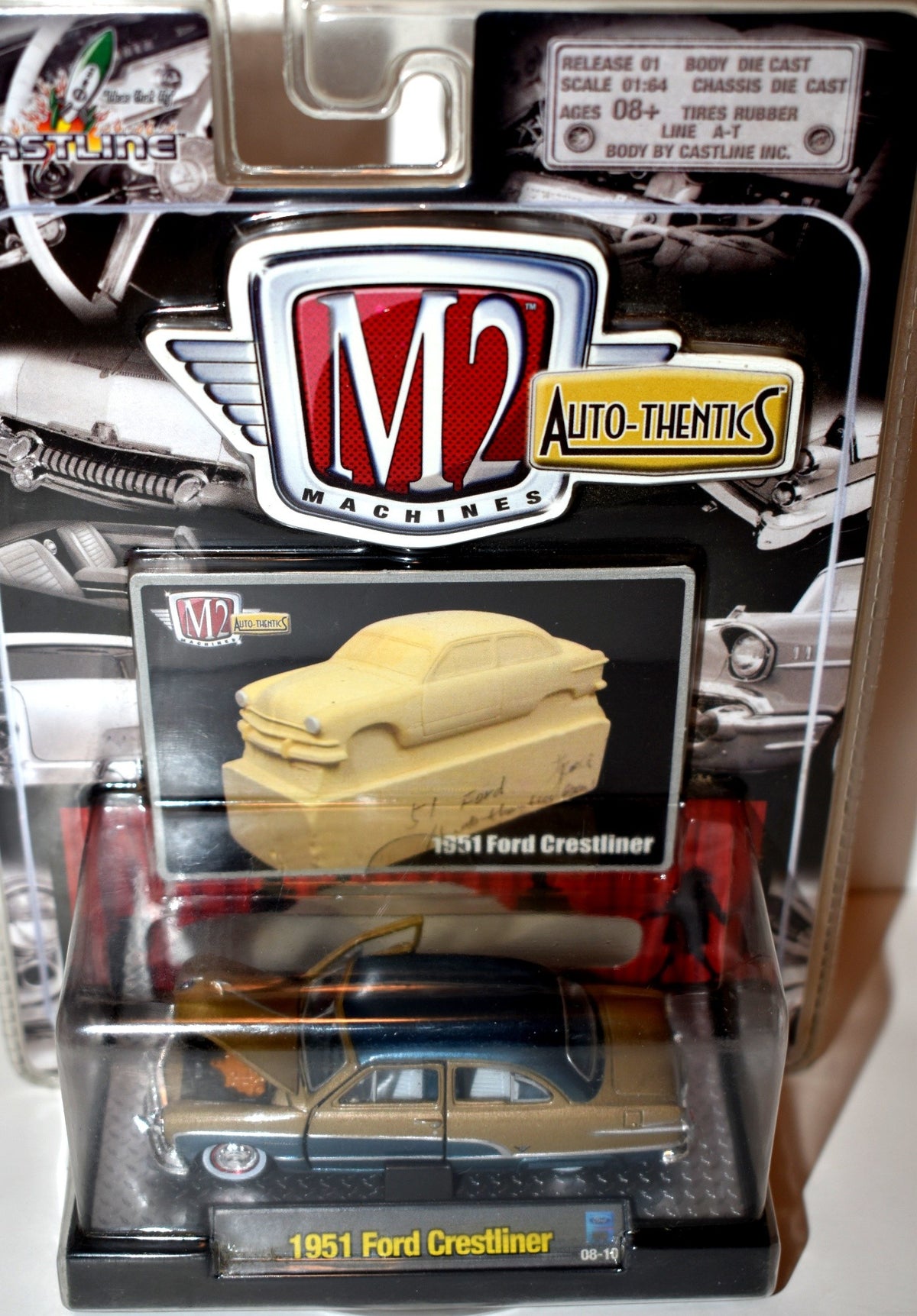 M2 Machines Auto Thentics 1951 Ford Crestliner