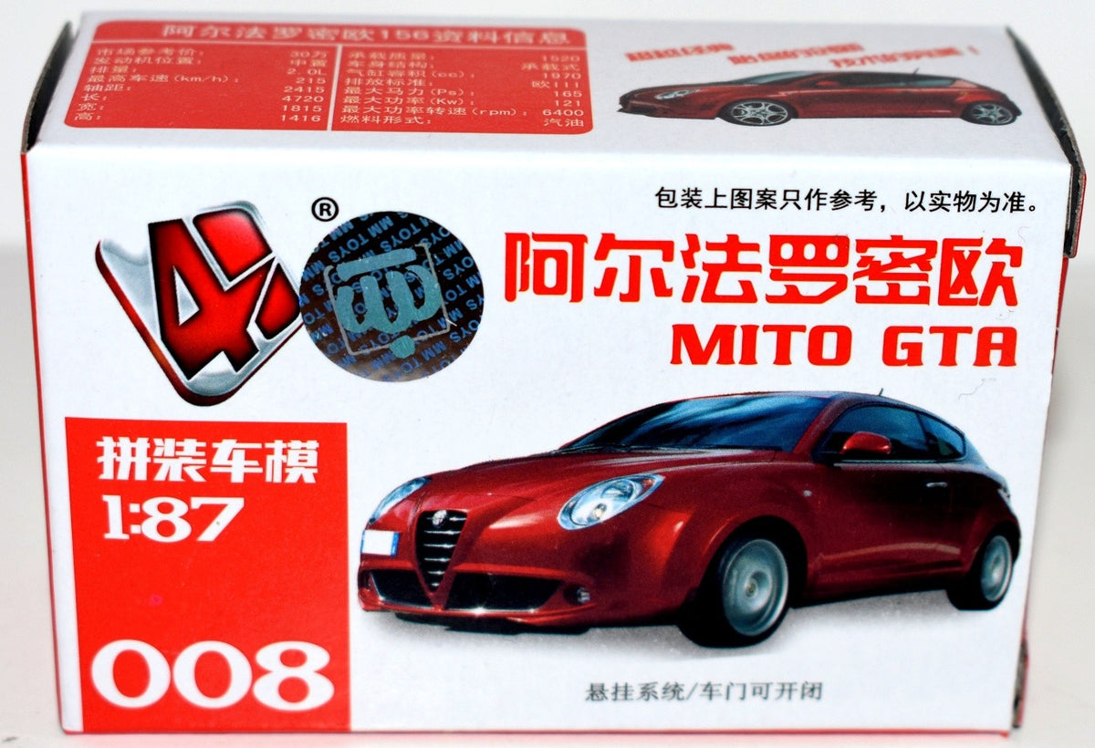 4D Toys - (008) Alfa Romeo MiTo GTR