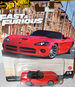 Hot Wheels Premium  Fast & Furious  Dodge Viper SRT 10